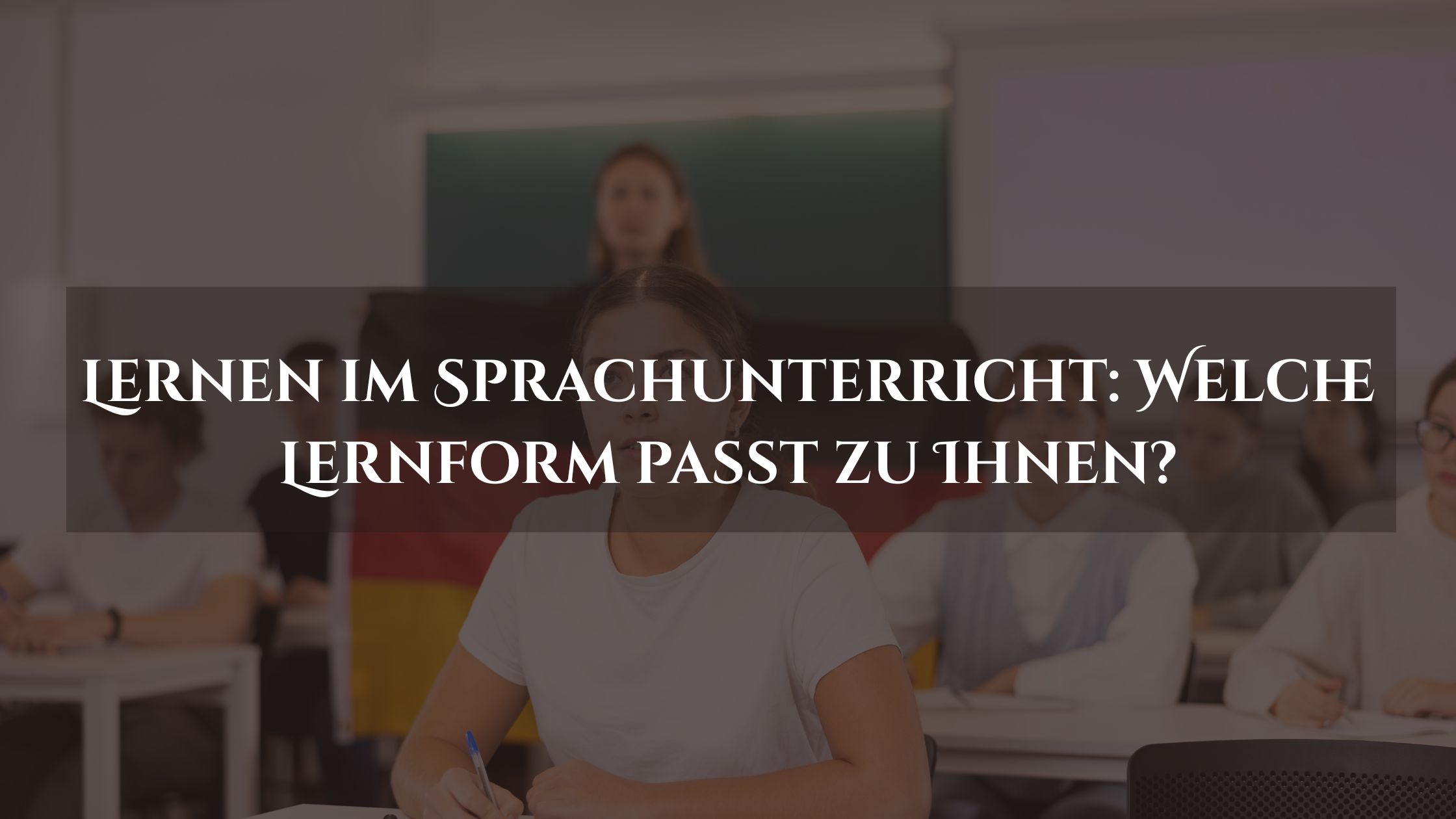 Lernen im Sprachunterricht